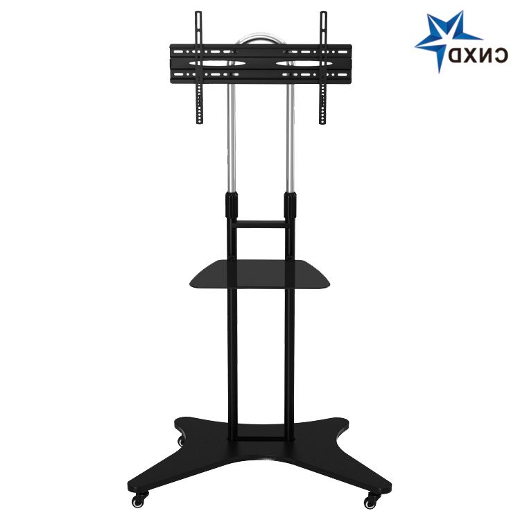 Most Recently Released Mount Factory Rolling Tv Stands For High Quality Tv Trolley With Casters Tv Mobile Stand With (Photo 4 of 10)