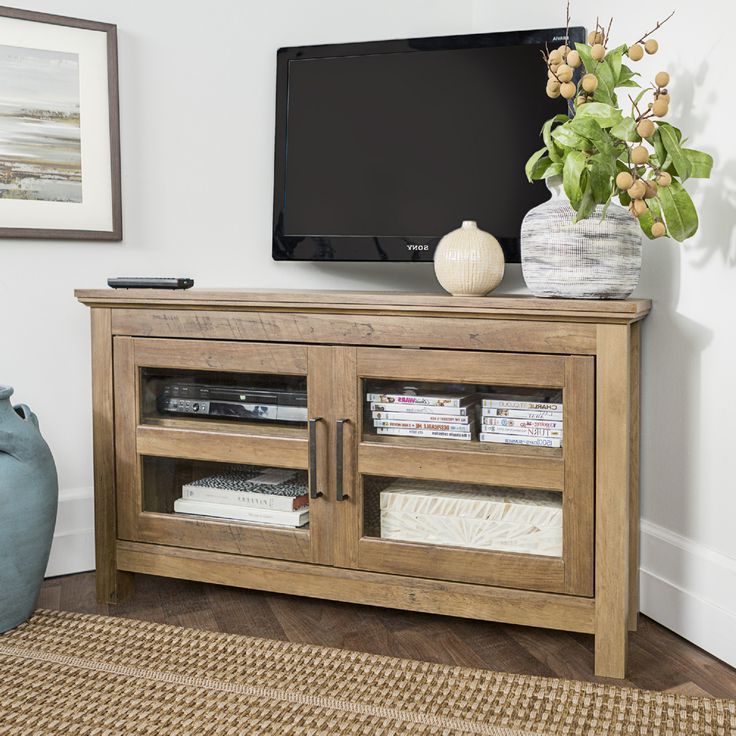 Featured Photo of 2024 Best of Avalene Rustic Farmhouse Corner Tv Stands