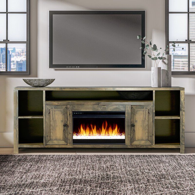 Most Up To Date Greyleigh™ Columbia Tv Stand For Tvs Up To 88" With For Neilsen Tv Stands For Tvs Up To 50" With Fireplace Included (View 9 of 25)