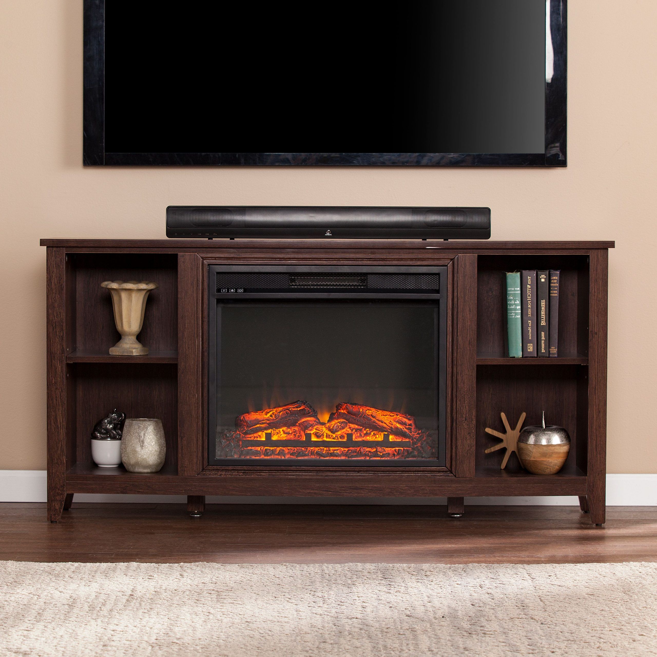 Most Up To Date Paxifyre Electric Fireplace Tv Stand, For Tv's Up To 50 Intended For Colleen Tv Stands For Tvs Up To 50" (View 3 of 25)