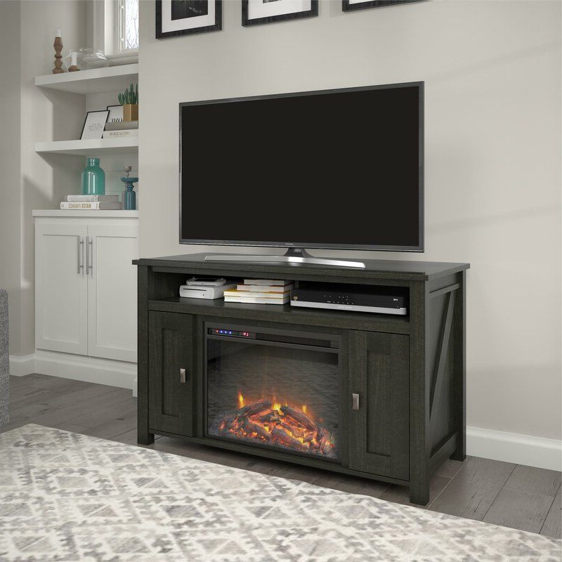 Neilsen Tv Stands For Tvs Up To 50" With Fireplace Included Regarding 2018 Mistana Whittier Tv Stand For Tvs Up To 50 Inches With (View 4 of 25)