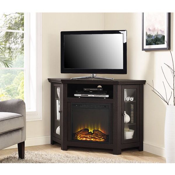 Neilsen Tv Stands For Tvs Up To 50" With Fireplace Included Regarding Favorite Tieton Corner Tv Stand For Tvs Up To 48 Inches With (View 23 of 25)