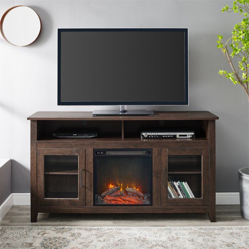 Neilsen Tv Stands For Tvs Up To 50" With Fireplace Included Within Most Popular Zipcode Design Kohn Tv Stand For Tvs Up To 65" With (View 12 of 25)