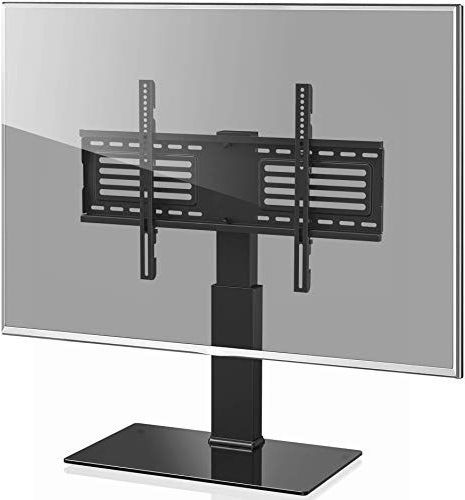 New Fitueyes Universal Tv Stand With Swivel Mount For 32 Intended For Current Fitueyes Rolling Tv Cart For Living Room (View 5 of 10)