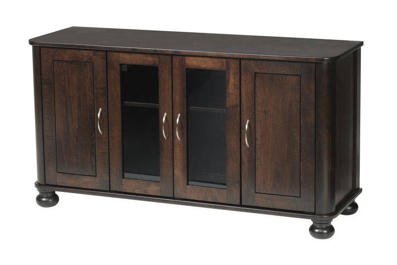 Newest Metro Tv Stand 576 In Solid Hardwood – Ohio Hardwood Furniture With Santiago Tv Stands (View 5 of 10)