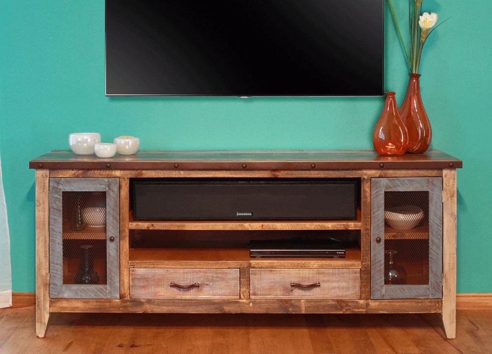 Popular Antique Painted Tv Stand, Antique Tv Stand, Painted Tv Stand In Entertainment Center Tv Stands Reclaimed Barnwood (Photo 7 of 10)