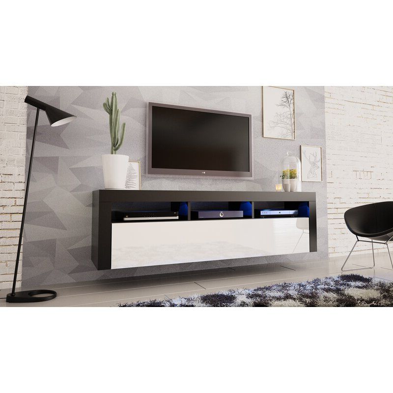 Popular Orren Ellis Vesperina Floating Tv Stand For Tvs Up To 70 Within Kinsella Tv Stands For Tvs Up To 70" (Photo 6 of 25)