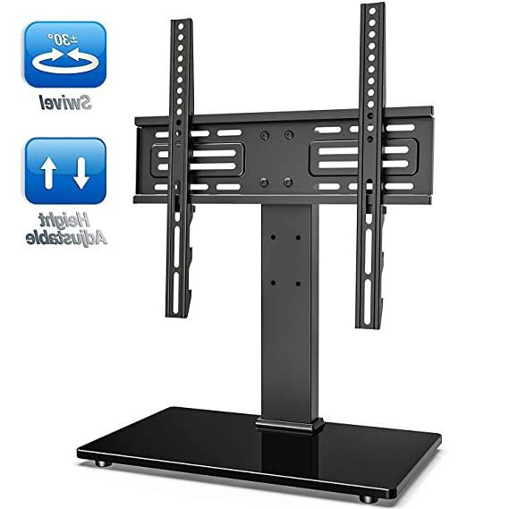Preferred Buy Fitueyes Tabletop Tv Stand For 27" 55 Inch Screen Within Rfiver Universal Floor Tv Stands Base Swivel Mount With Height Adjustable Cable Management (View 2 of 10)