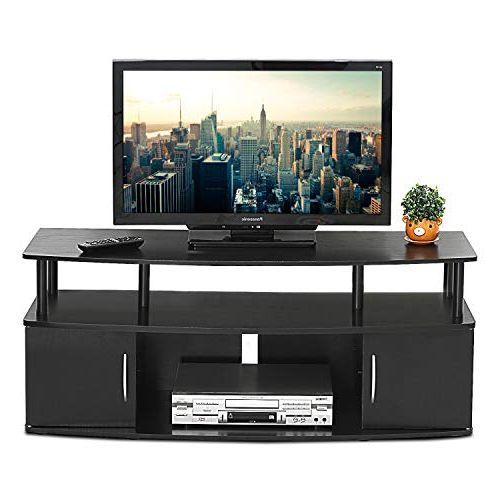 Recent Furinno Jaya Large Entertainment Center Tv Stands Regarding Furinno Jaya Large Entertainment Stand For Tv Up To 50 (Photo 6 of 10)