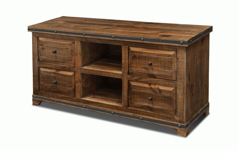 Rustic Country Tv Stands In Weathered Pine Finish With Regard To 2018 Rustic 55" Tv Stand, Rustic Tv Stand Or Console, Wood Tv Stand (View 4 of 10)