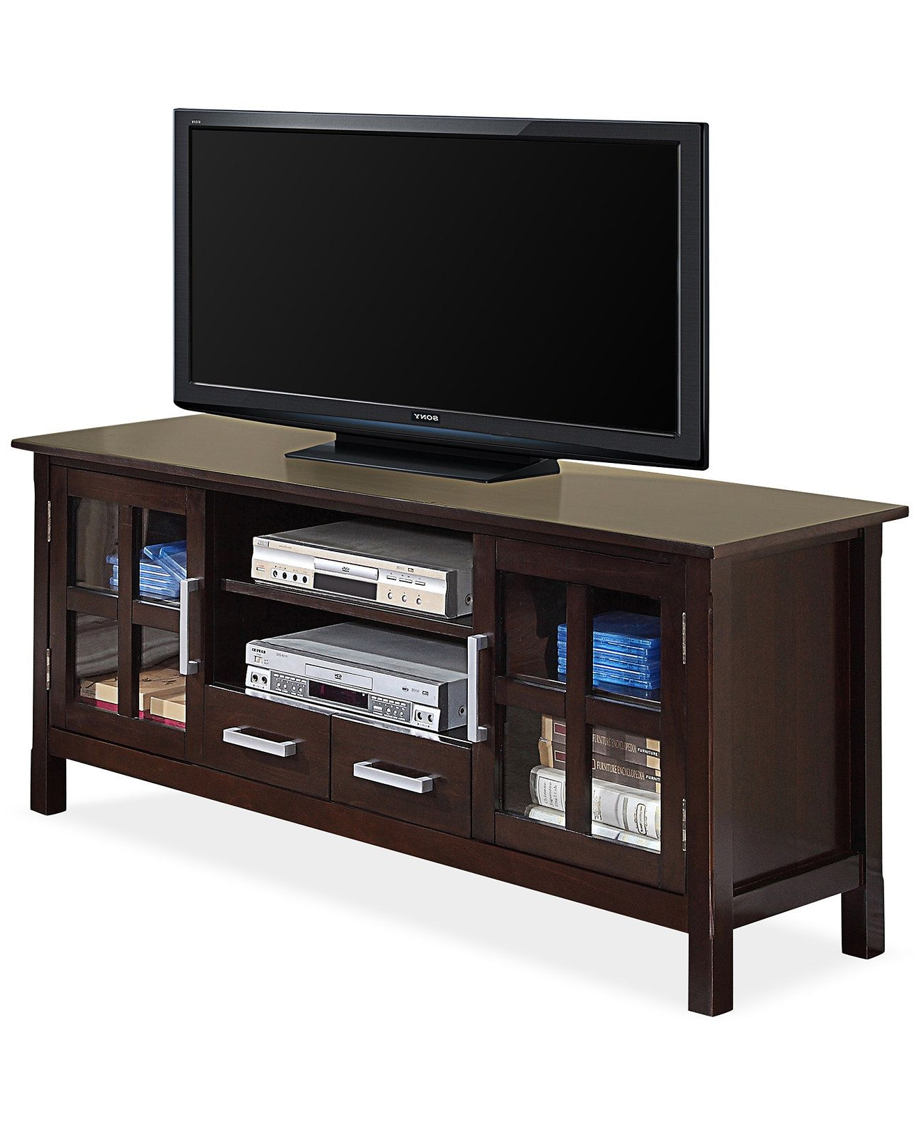 Simpli Home Rockville 60 Wide Tv Stand, Direct Ship – Tv Regarding Well Known Indi Wide Tv Stands (Photo 1 of 25)