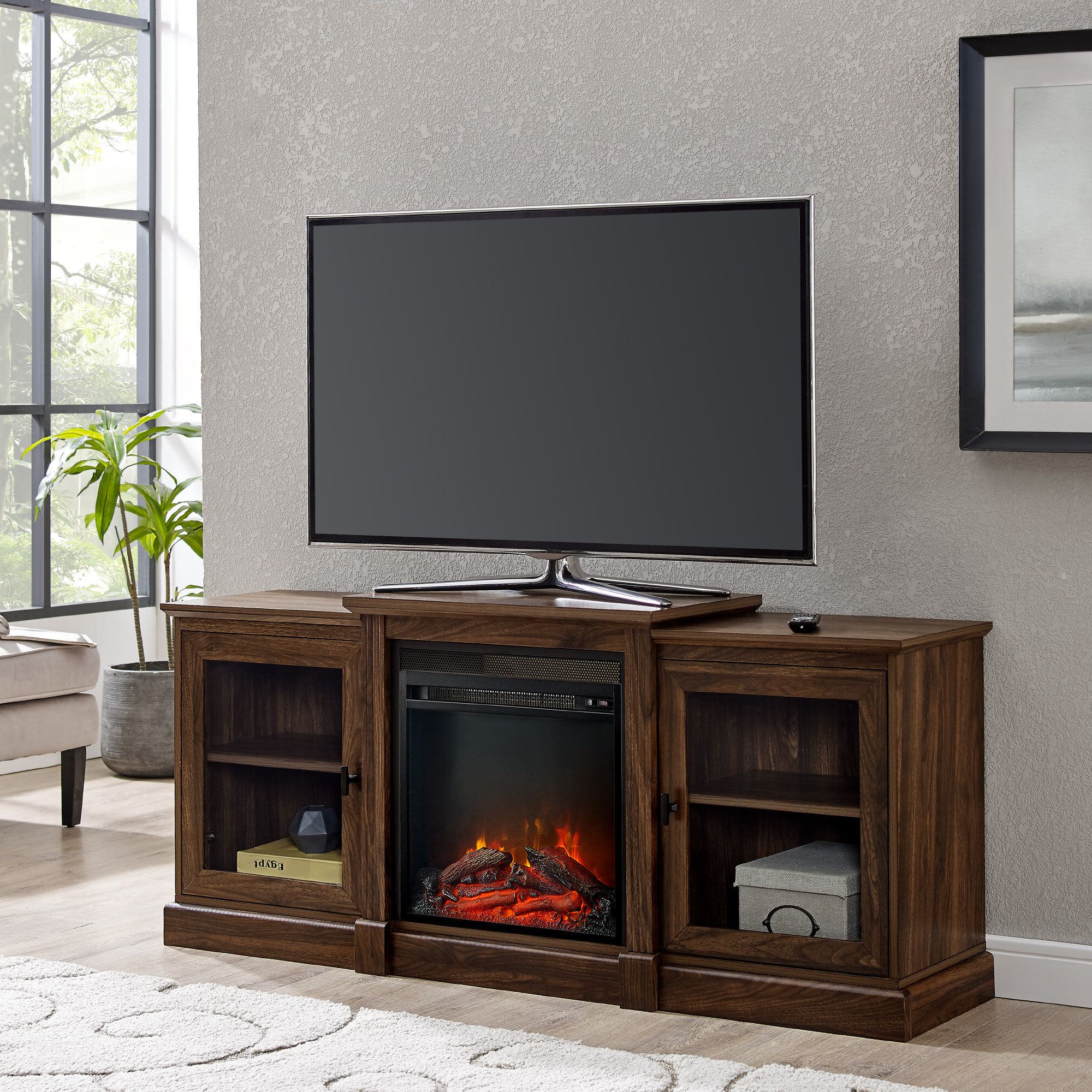 Stamford Tv Stands For Tvs Up To 65" In Current 65 Inch Tv Stand With Fireplace (View 3 of 25)