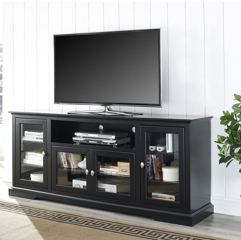 Tv Stand With Glass (Photo 7 of 10)