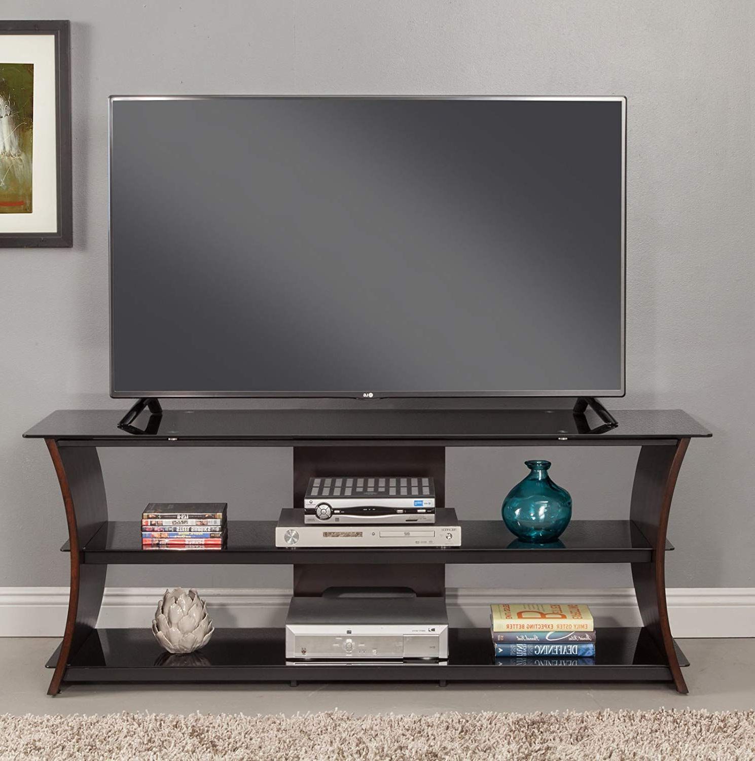 Tv Stands With Cable Management For Tvs Up To 55" In Most Recently Released Latitude Run Pinkerton 55 Tv Stand Features Large Open (View 7 of 10)