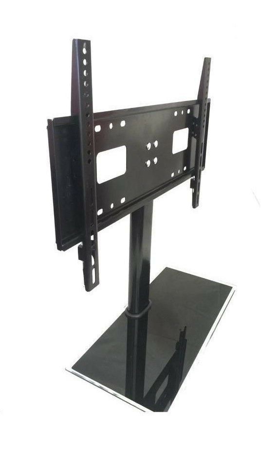 Well Liked Modern Black Universal Tabletop Tv Stands Regarding Table Top Tv Stand Universal For Any Tv Size Up To 55 Inch (Photo 1 of 10)