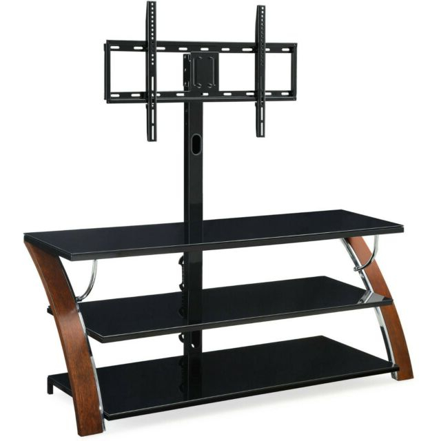 Well Liked Whalen Payton Brown Cherry 3 In 1 Flat Panel Tv Stand For Inside Whalen Payton 3 In 1 Flat Panel Tv Stands With Multiple Finishes (Photo 8 of 10)