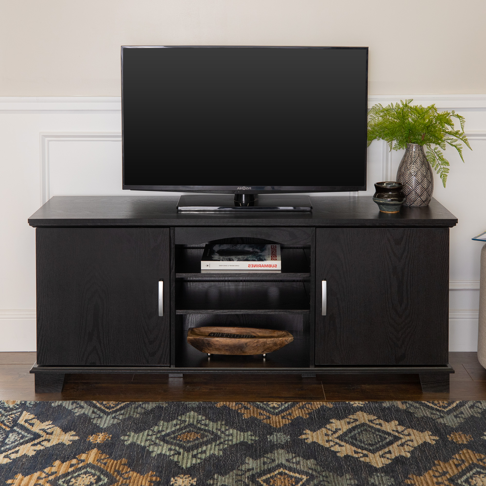 Widely Used Antea Tv Stands For Tvs Up To 48" Regarding Walker Edison Transitional Tv Stand For Tvs Up To 66 (Photo 3 of 25)