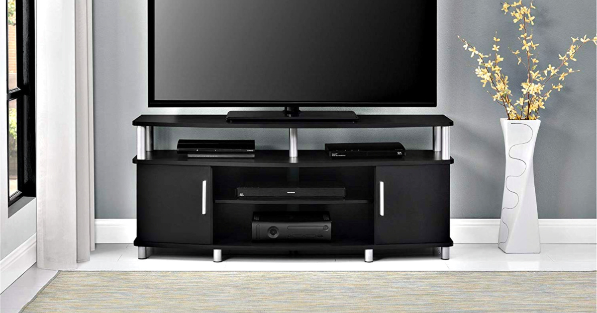 Widely Used Carson Tv Stand & Entertainment Center Only $ (View 4 of 10)