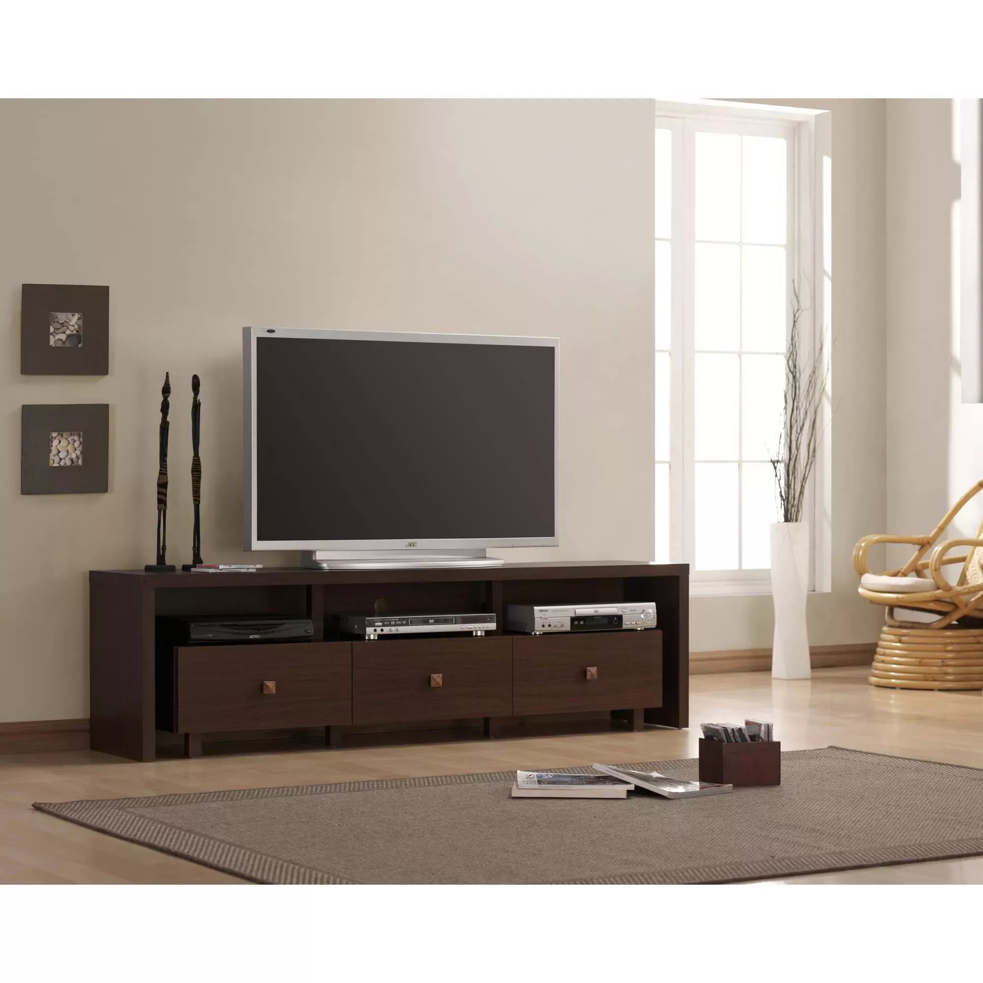 Featured Photo of 7 Best Ideas Techni Mobili 58" Durbin Tv Stands in Espresso or Grey Wood