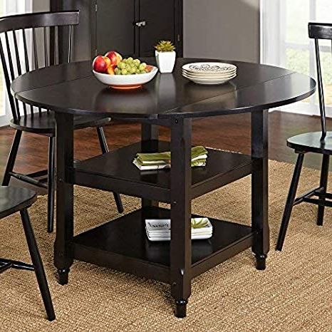 Amazon – Target Marketing Systems Cottage Collection Pertaining To Most Current Round Dual Drop Leaf Pedestal Tables (View 6 of 10)