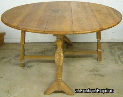 Antique Oak Dining Tables Intended For Newest Antique Oak Gateleg Dining Table At Antique Furniture (View 9 of 10)