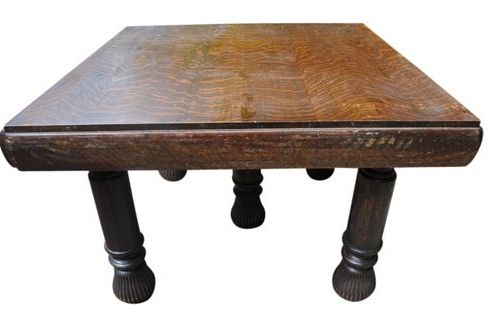 Best And Newest Antique Oak Draw Leaf Dining Table, 5 Leg, Circa 1900 Throughout Antique Oak Dining Tables (View 7 of 10)