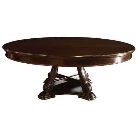 Colonial Round Dining Table (mahogany) (View 7 of 10)
