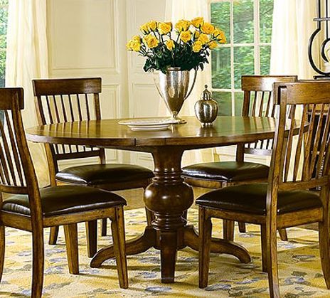 Dinette Tables With 2020 Brown Dining Tables With Removable Leaves (View 3 of 10)