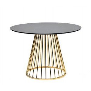 Gold Round Dining Table (View 2 of 10)