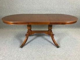 Latest Mahogany Dining Table – Extendable Antique Regency Style For Mahogany Dining Tables (View 10 of 10)