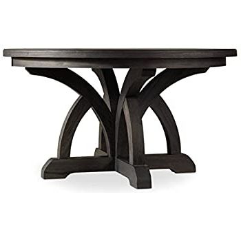 Most Recent Brown Dining Tables With Removable Leaves With Amazon – Hooker Furniture Corsica 54" Round Dining (View 4 of 10)