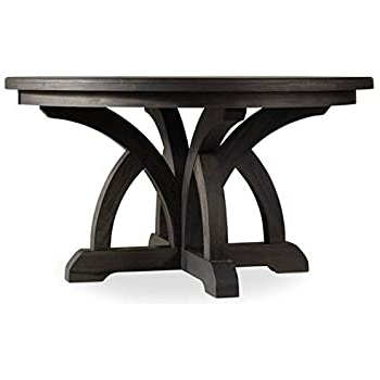 Most Recent Brown Dining Tables With Removable Leaves With Amazon – Hooker Furniture Corsica 54" Round Dining (Photo 4 of 10)