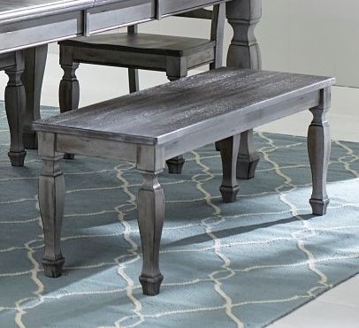 Most Recent Home Elegance Fulbright Weathered Gray Dining Table (View 10 of 10)
