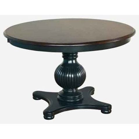 Most Up To Date Reclaimed Teak And Cast Iron Round Dining Tables For Amish Impressionsfusion Designs Richmond Customizable (View 2 of 10)