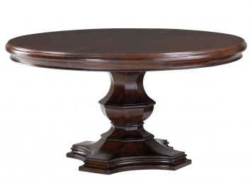 Tommy Bahama Pertaining To Favorite Round Pedestal Dining Tables With One Leaf (View 1 of 10)