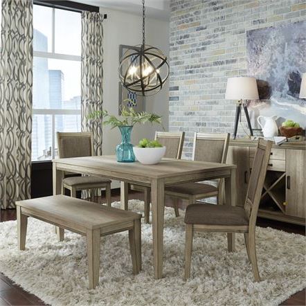 Well Liked Natural Rectangle Dining Tables For Sun Valley (439 Dr) Rectangular Leg Table – Arnold Furniture (View 2 of 10)