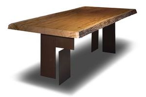 Well Liked Natural Rectangle Dining Tables With Regard To Contemporary Table – Jacaranda – Rotsen Furniture – Wooden (View 7 of 10)