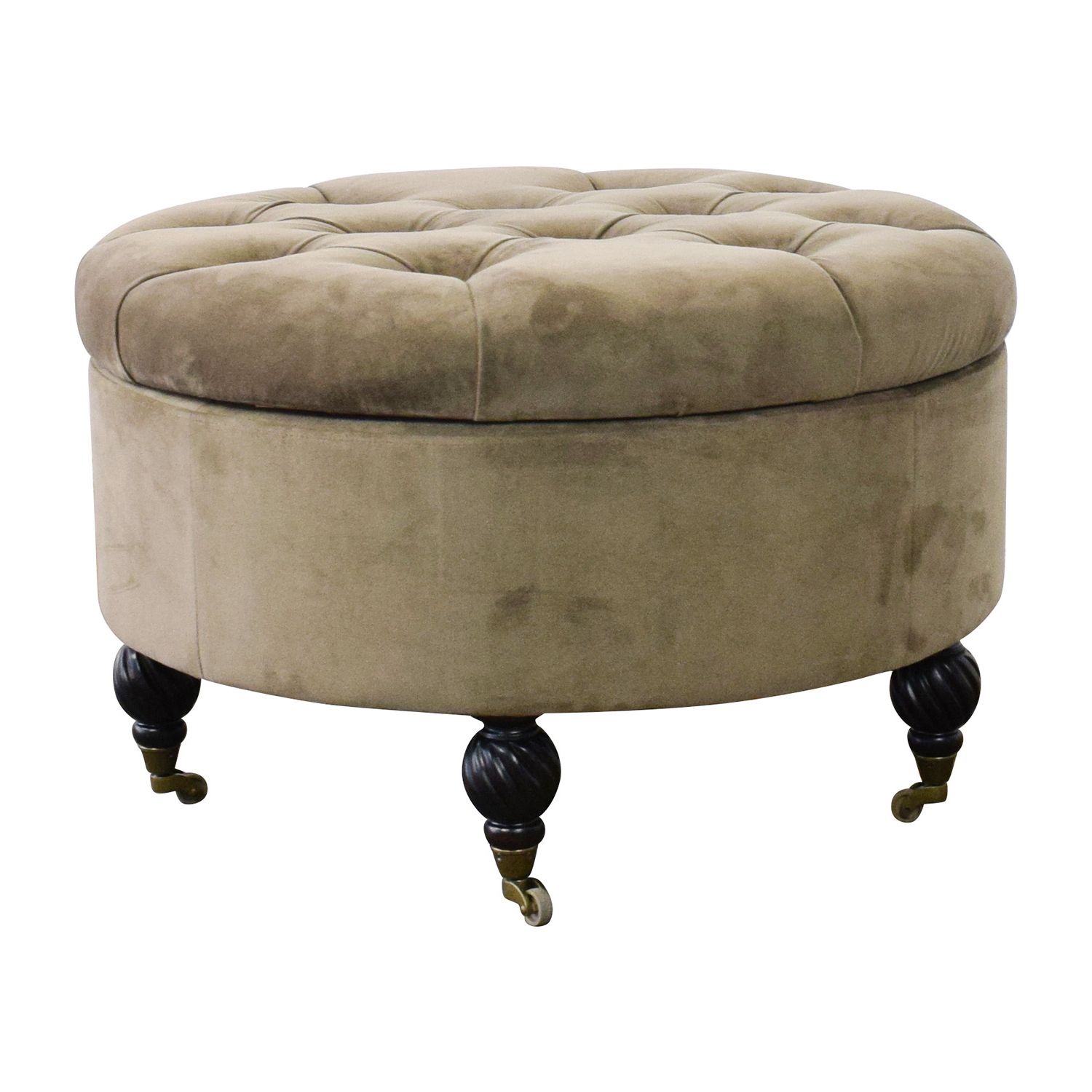 [%55% Off – Frontgate Frontgate Round Tufted Storage Ottoman / Storage Pertaining To Most Recently Released Fabric Tufted Round Storage Ottomans|fabric Tufted Round Storage Ottomans Within Recent 55% Off – Frontgate Frontgate Round Tufted Storage Ottoman / Storage|best And Newest Fabric Tufted Round Storage Ottomans With 55% Off – Frontgate Frontgate Round Tufted Storage Ottoman / Storage|most Recent 55% Off – Frontgate Frontgate Round Tufted Storage Ottoman / Storage For Fabric Tufted Round Storage Ottomans%] (View 2 of 10)