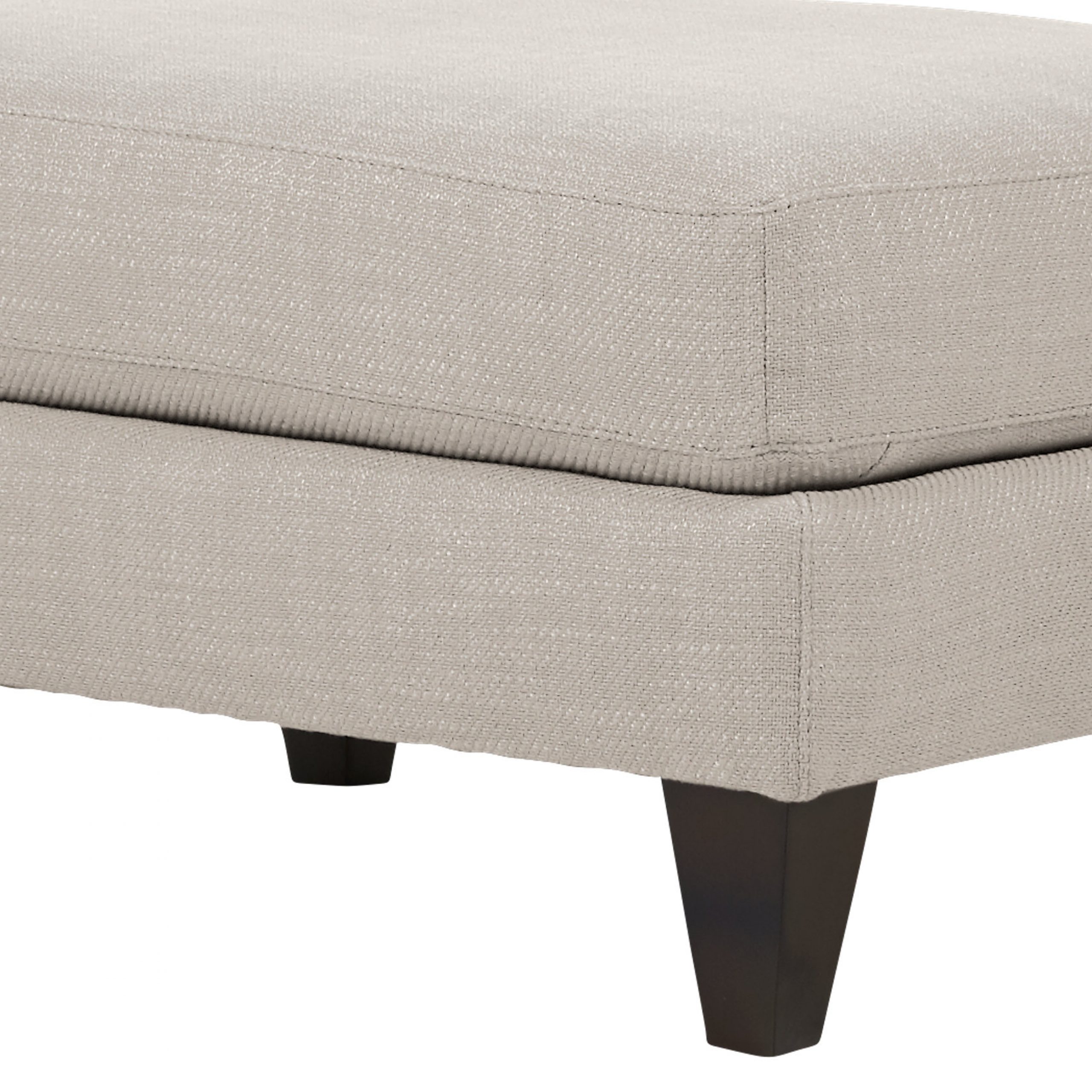 Beige Hemp Pouf Ottomans Inside Favorite $249.99 – Elson Beige Ottoman – Transitional, Textured (Photo 8 of 10)