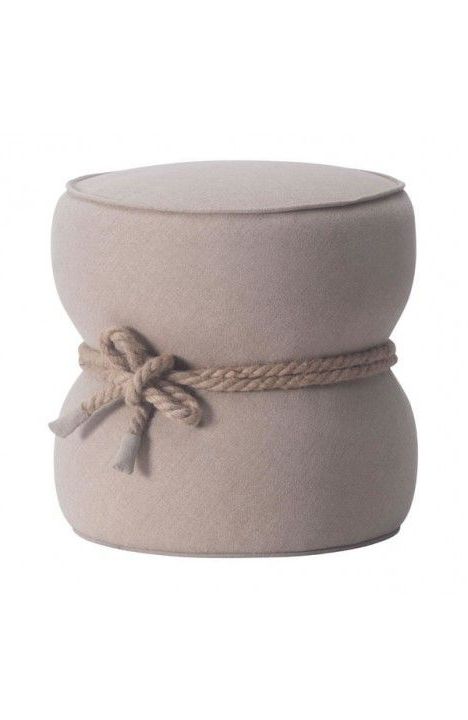 Beige Hemp Pouf Ottomans With Recent 13018 – Tubby Ottoman Beige (View 5 of 10)