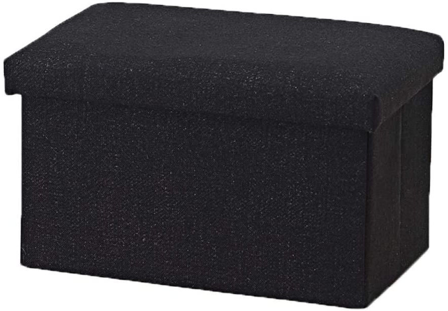 Best And Newest Alyr Square Storage Ottoman Bench, Folding Storage Stool Pouffe Inside Stripe Black And White Square Cube Ottomans (View 7 of 10)