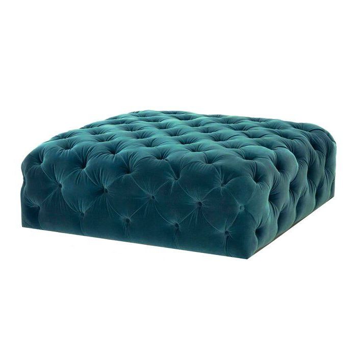 Cocktail Ottoman, Ottoman For Trendy Royal Blue Tufted Cocktail Ottomans (View 7 of 10)