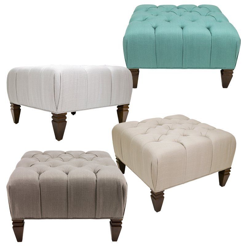 Cocktail Ottoman, Upholstered Ottoman (View 10 of 10)