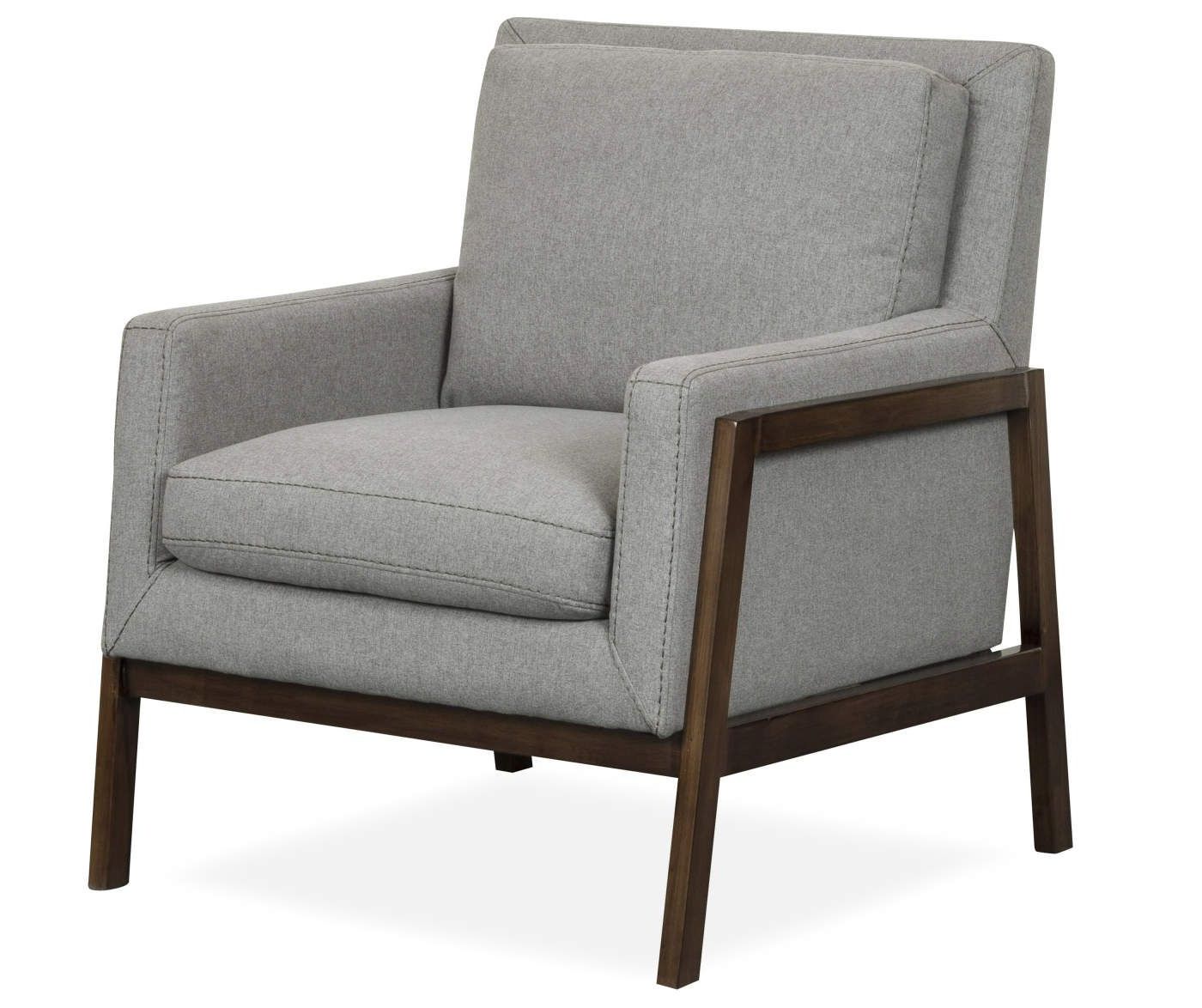 Famous Gray Wood Club Accent Chair – Big Lots (View 3 of 10)