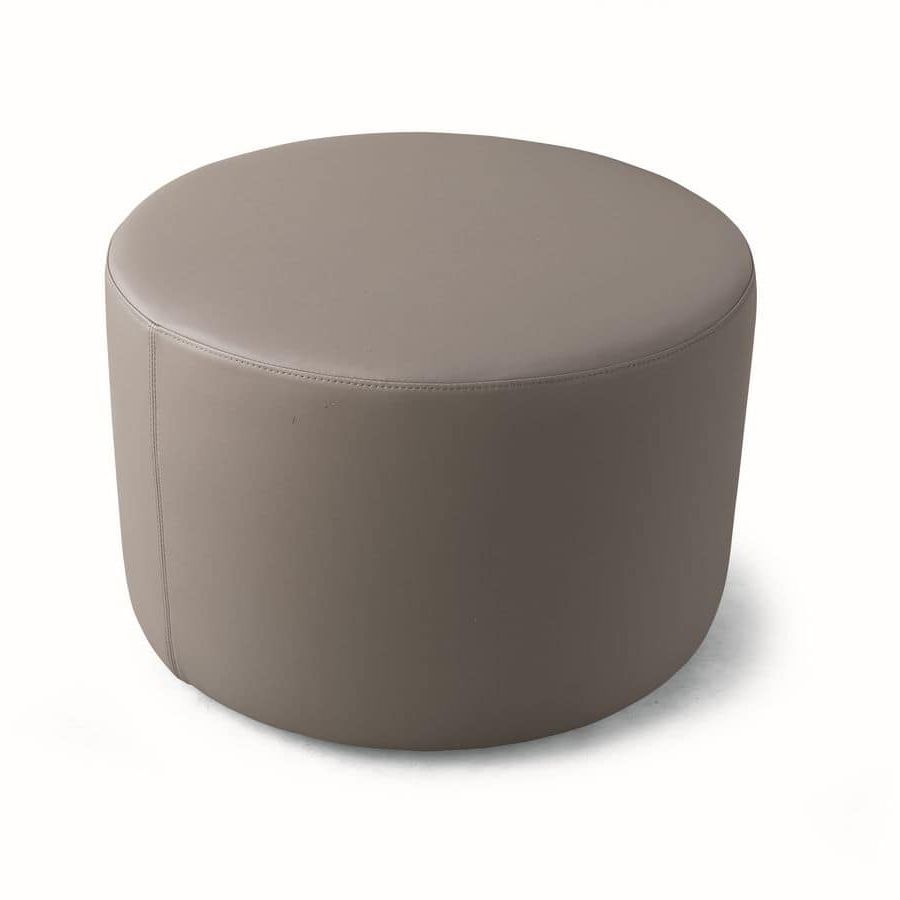 Idfdesign With Regard To Round Gold Faux Leather Ottomans With Pull Tab (View 7 of 10)
