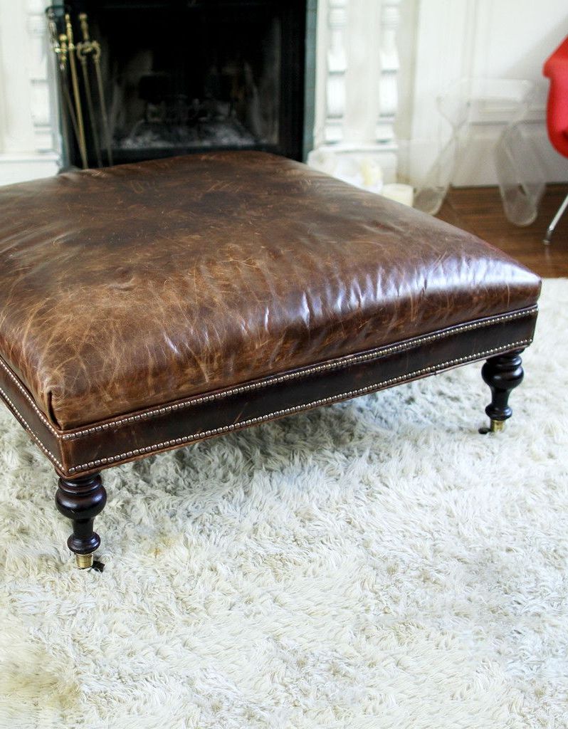 Leather Ottoman Coffee Table (View 5 of 10)