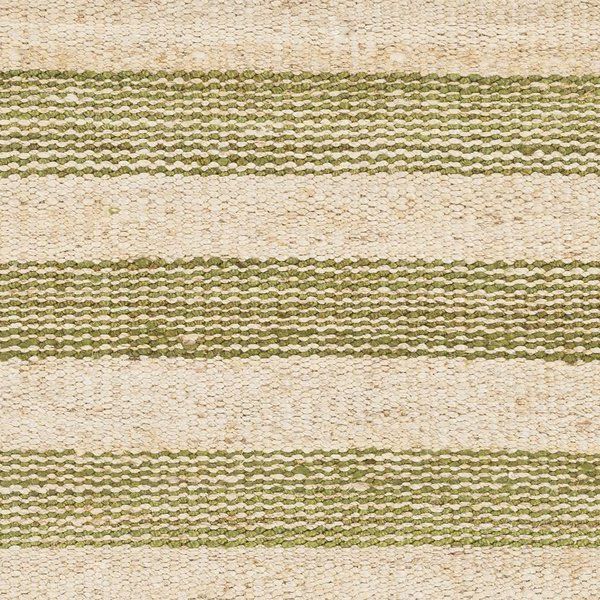 Most Recent You'll Love The Boughner Hand Woven Green/neutral Area Rug At Wayfair With White And Gray Geometric Hand Woven Cotton And Wool Pouf Ottomans (View 1 of 10)