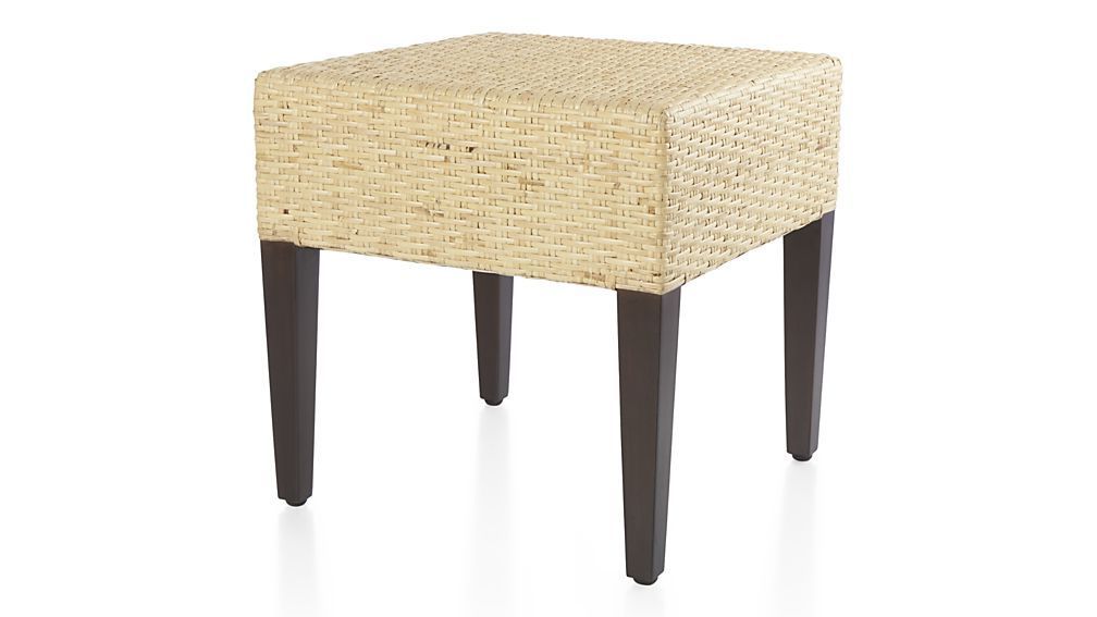 Most Recently Released Natural Solid Cylinder Pouf Ottomans With Regard To Nassau Natural Stool In Ottomans & Cubes (View 7 of 10)