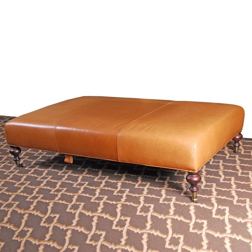 Most Recently Released Oversized Leather Ottoman (View 6 of 10)