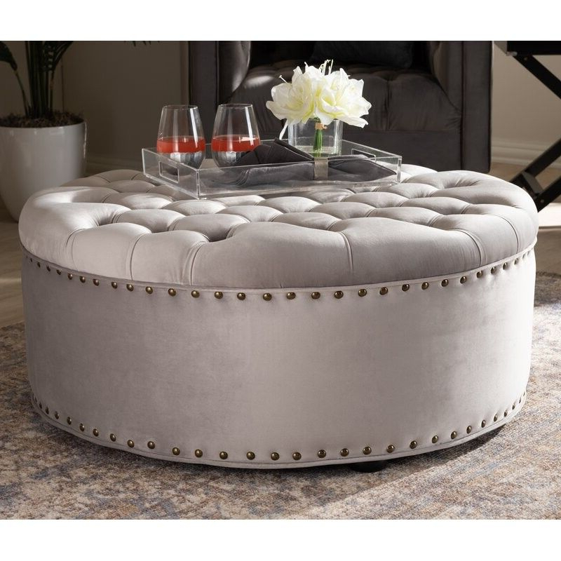 Most Recently Released Palen Tufted Cocktail Ottoman In 2020 (Photo 10 of 10)